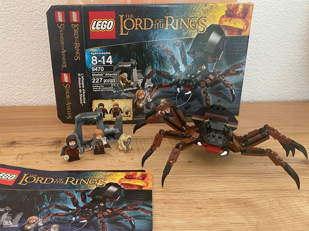 Hobbit Lego Lord Of The Rings Shelob Lego The Lord Of The Rings
