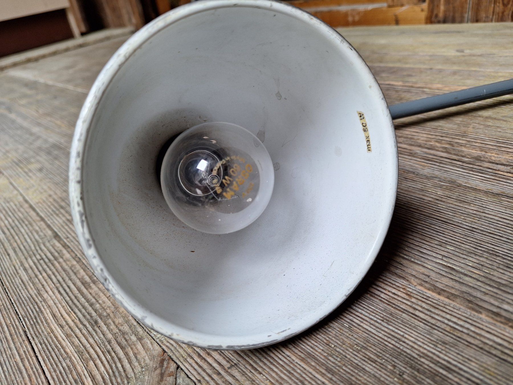 Lampade: Antike Industrie - Lampe – Usato da Weinfelden venduto da JoeBaer 1