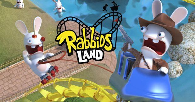 Nintendo Giochi: Rabbids Land  Rabbids überfallen Freizeitpark  Wii U – Usato da Schüpfheim venduto da Games_Spielkonsolen 3