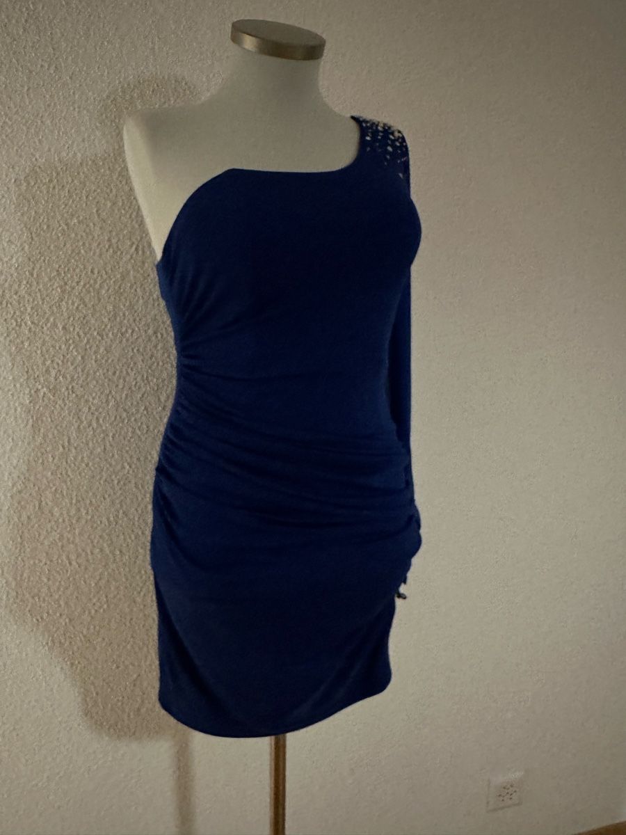 Vestiti: Elegantes blaues Abendkleid mit Strass – Usato da Buttikon SZ venduto da Dana2002 2