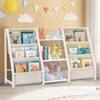Kinderregal mit 6 Fächern & Spielzeugaufbewahrung