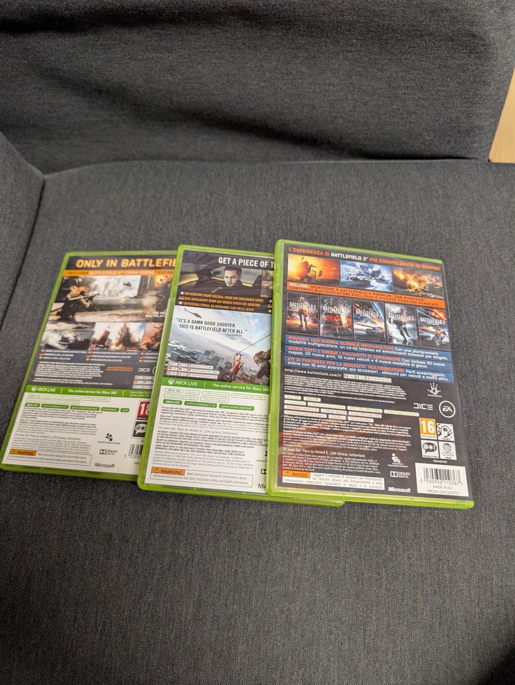 Giochi: Battlefield 3, 4 and Hardline Microsoft Xbox 360 – Usato da Giubiasco venduto da Ticinerd 1
