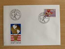 FIFA Fussball WM CUP 94 Ersttagsbrief