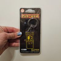 Porte-clés Pac-Man neuf sous blister, collector🕹️retro!