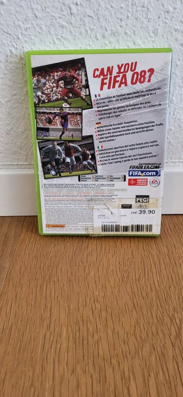 Microsoft Giochi: Xbox 360 - Fifa 08 – Usato da Münsingen venduto da DigitaleSpielecke 1