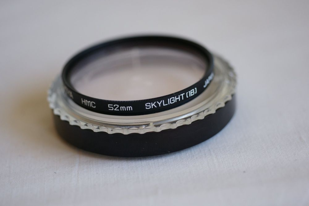 Used Panagor Coated Skylight (1A) 52mm Lens Filter