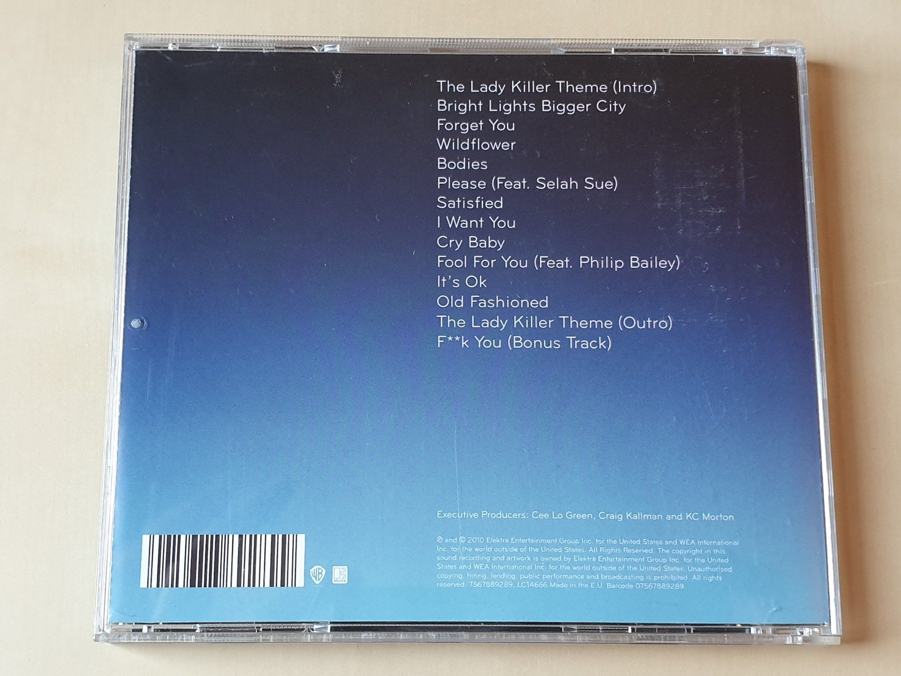CD: Cee Lo Green The Lady Killer – Usato da Stansstad venduto da collectorsshop 1