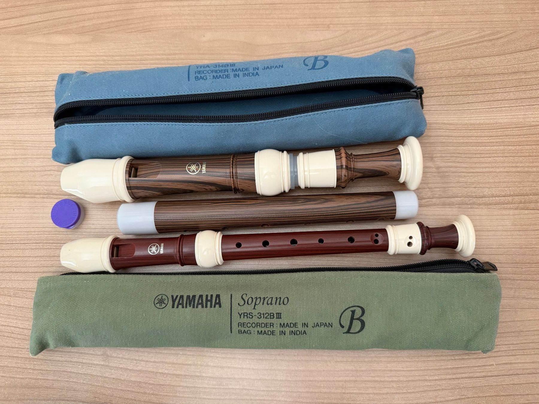 Yamaha Instruments de musique: 2 Blockflöten Alto und Sopran – D'occasion à Zollikofen par Maria_verena