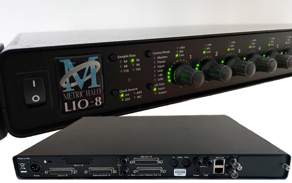 Metric Halo LIO 8 Audio Interface mit 3D MH Link Kaufen auf Ricardo