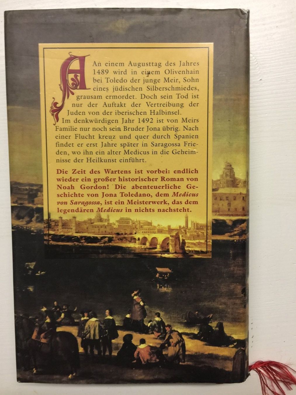 Libri: Noa Gordon: Der Medikus von Saragossa – Usato da Hirzel venduto da BAGY54 1