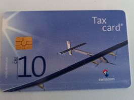 Taxkarte Schweiz Swisscom Solarimpulse