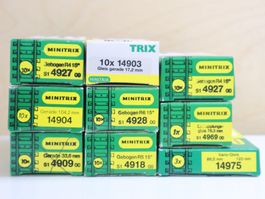 Minitrix ca. 70 x Schienen Gerade & Kurven Spur N