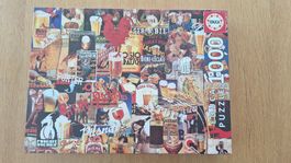 Educa Puzzle Bier Motiv 1000 Teile neuwertig