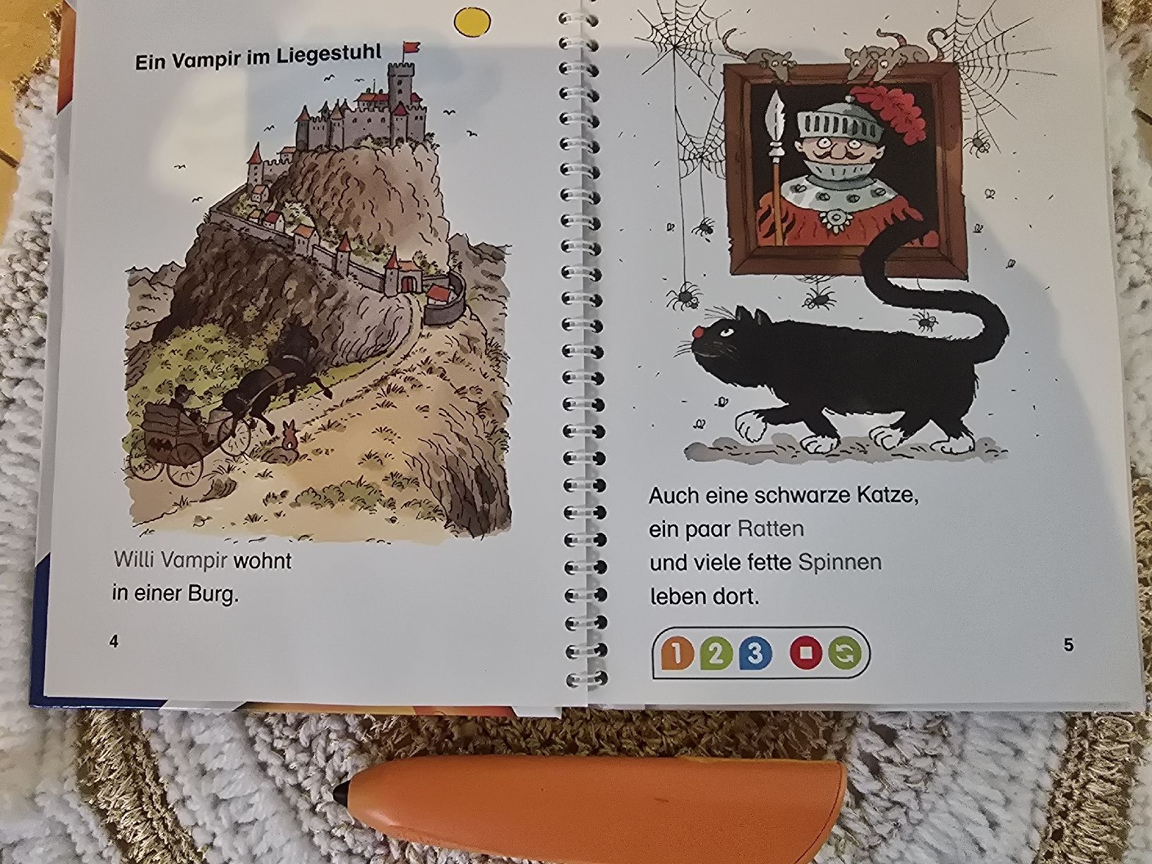 Audiolibri: tiptoi Willi Vampir in der Schule Buch mit Stift Leselernset – Nuovo (secondo la descrizione) da Busswil BE venduto da Mirkel 1