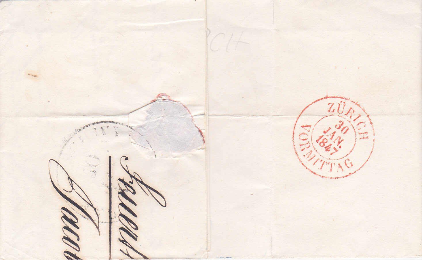 Tutti i francobolli: 1847, "Feuerthalen 29 Janv. 1847",  – Usato da Wenslingen venduto da riger11 1
