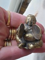 Antike China Messingfigur Chinamann