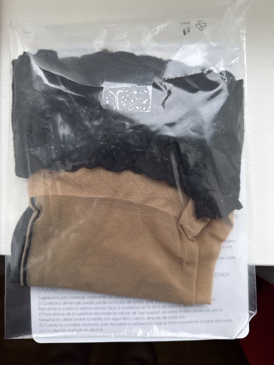 Manor Calze & Collant: Knienetzstrümpfe mit Spitze – Nuovo e nell'imballaggio originale da Basel venduto da vogtladina02 3