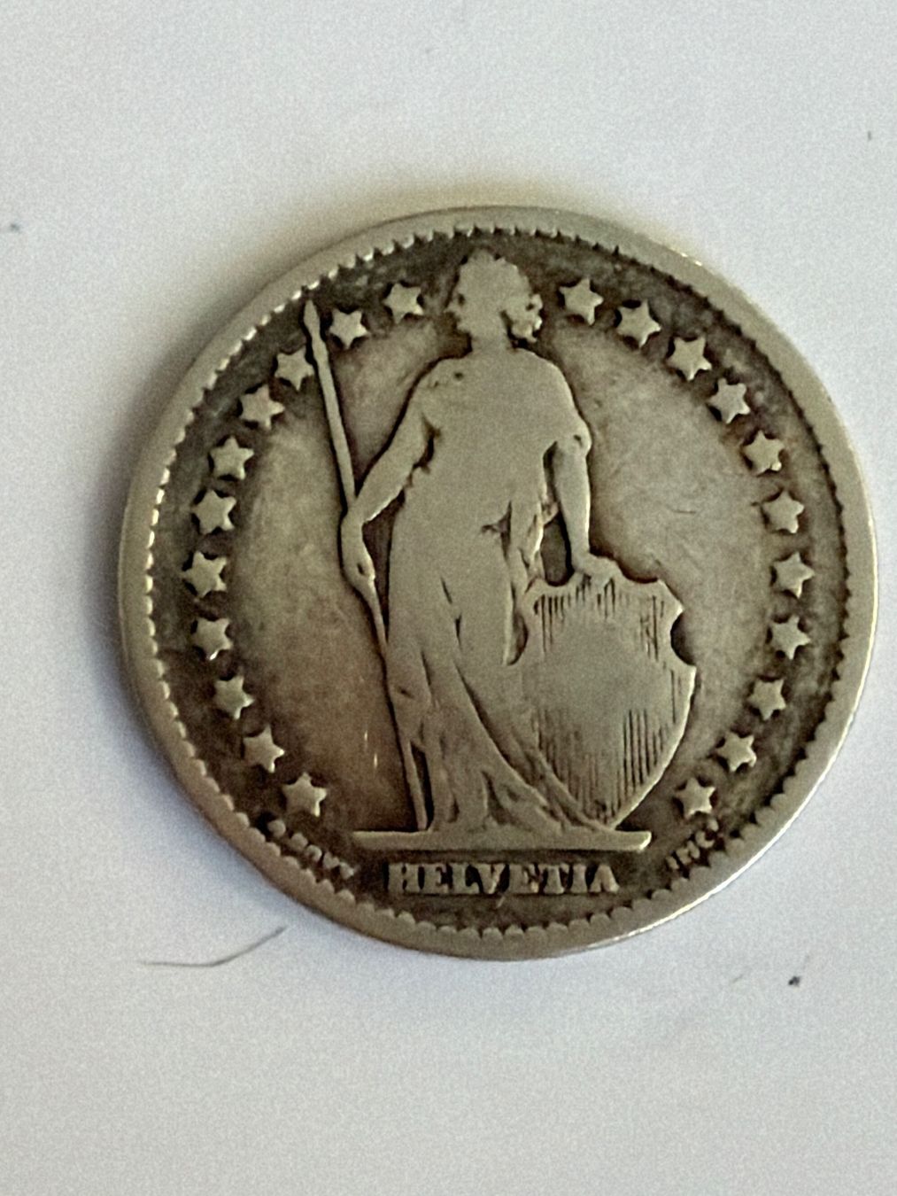 Alle Münzen: 1.- silber 1905 (45) – Gebraucht aus Bonstetten von juliestore 1