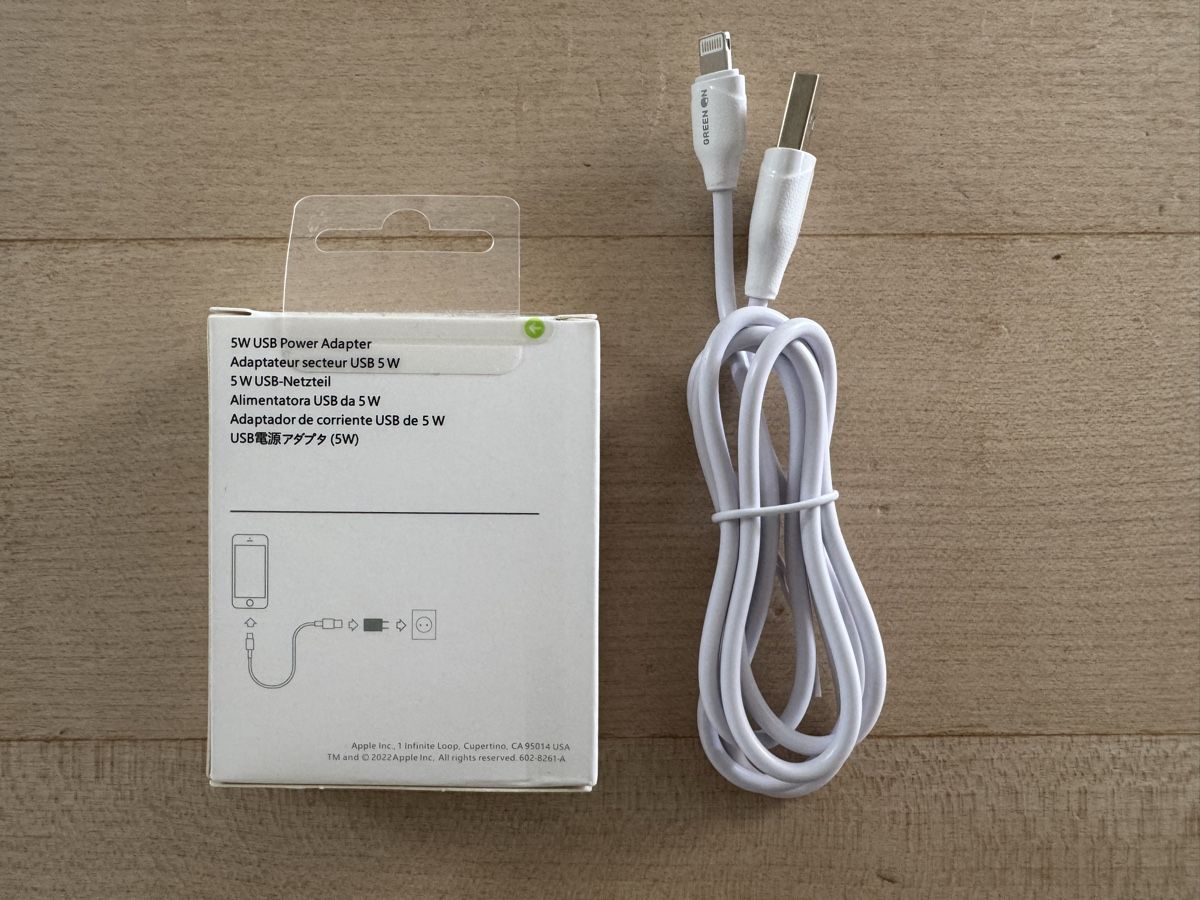 Apple Ladegeräte: Apple USB Power Adapter zu iPhone  – Neu und originalverpackt aus Männedorf von deal4deal 1