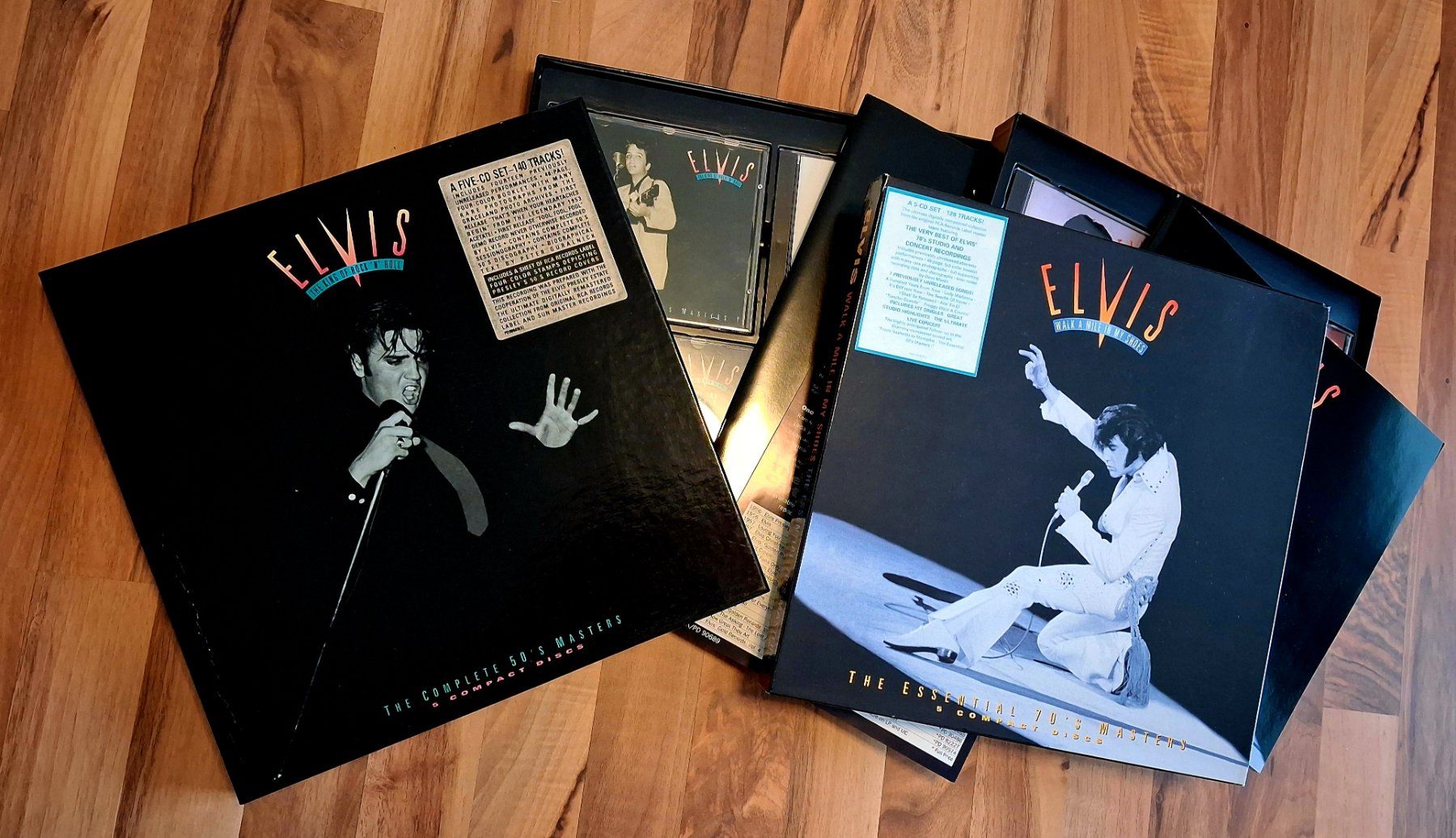 CD: Elvis - The Complete 50s & 70s Masters, 2 Boxen, 10 CD's – Usato da Wilderswil venduto da Silverybrown