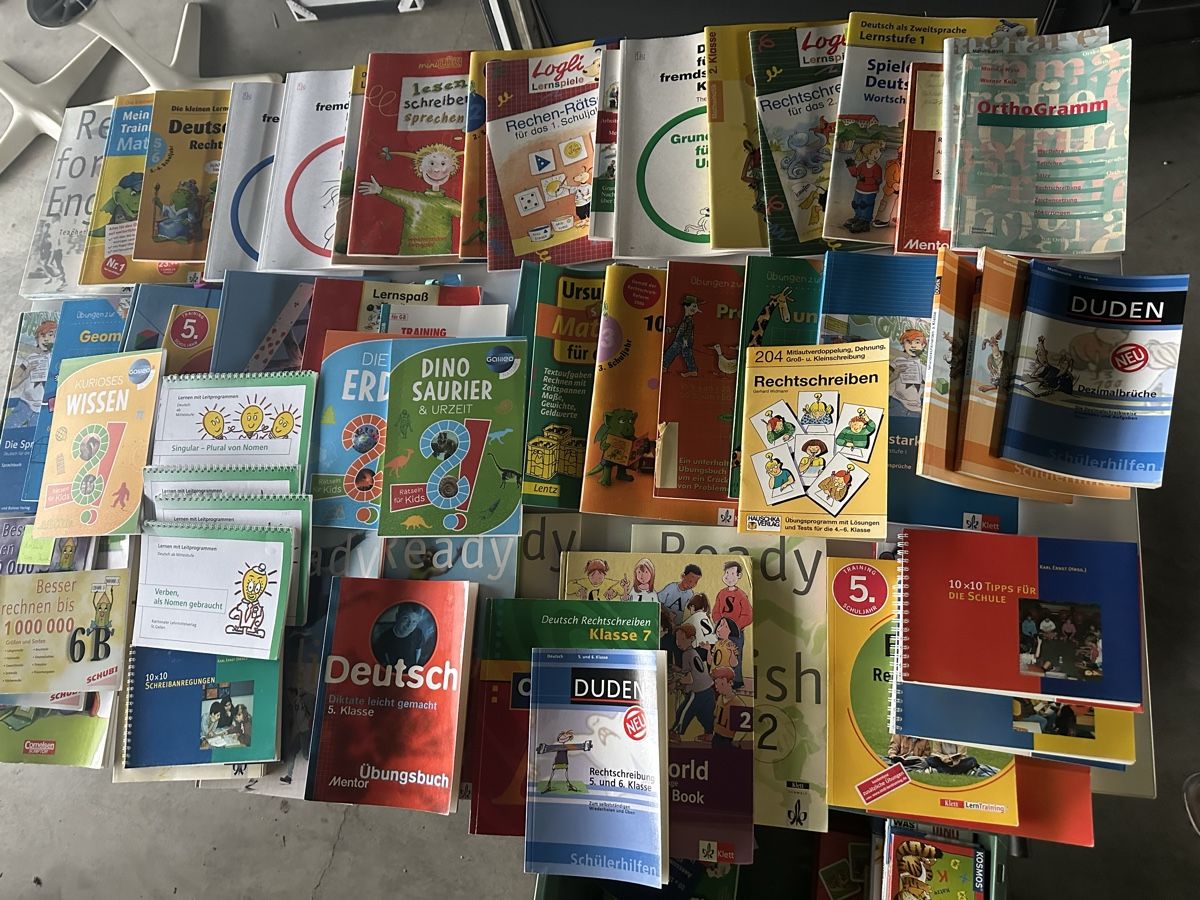Libri: 65 Nachhilfebücher Primarschule!! Ab 1.-!! – Usato da Starrkirch-Wil venduto da charlywatson