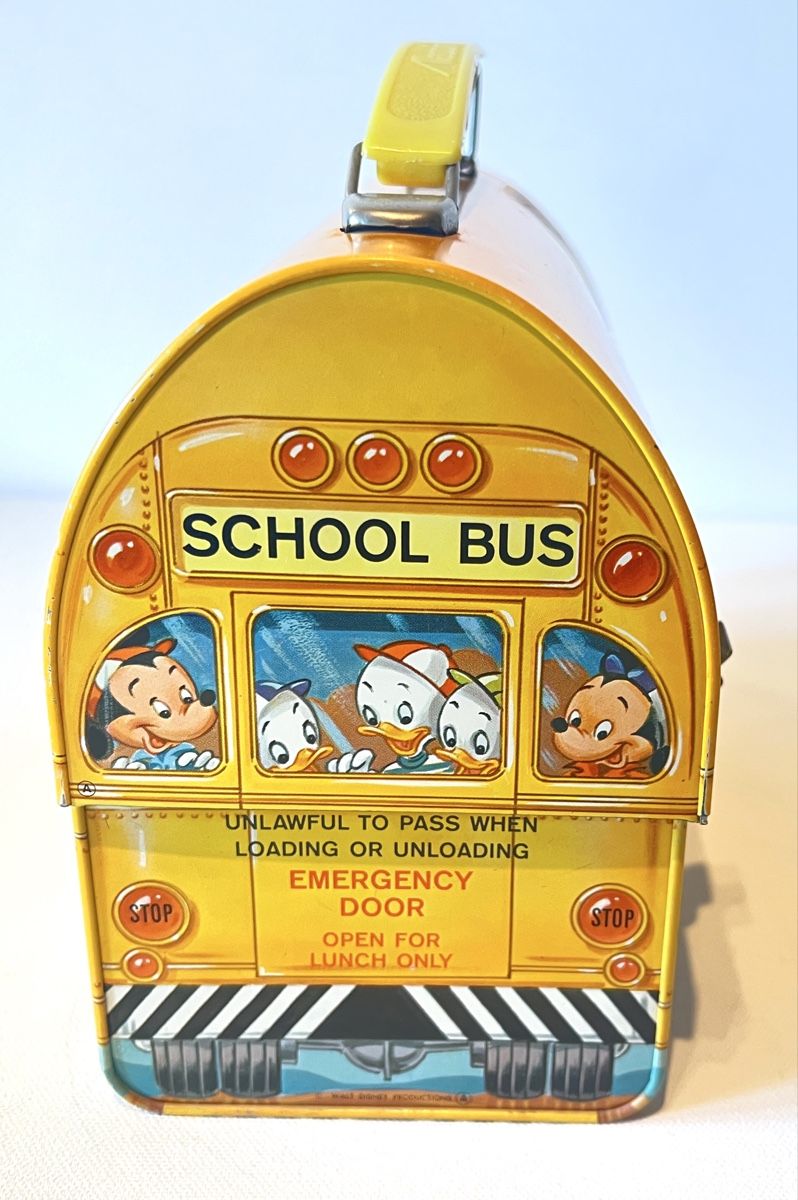 Disney Contenitori & Simili: Disney Lunchbox Schoolbus Mickey Maus. Vintage – Usato da Zürich venduto da rsa_dv8r 3