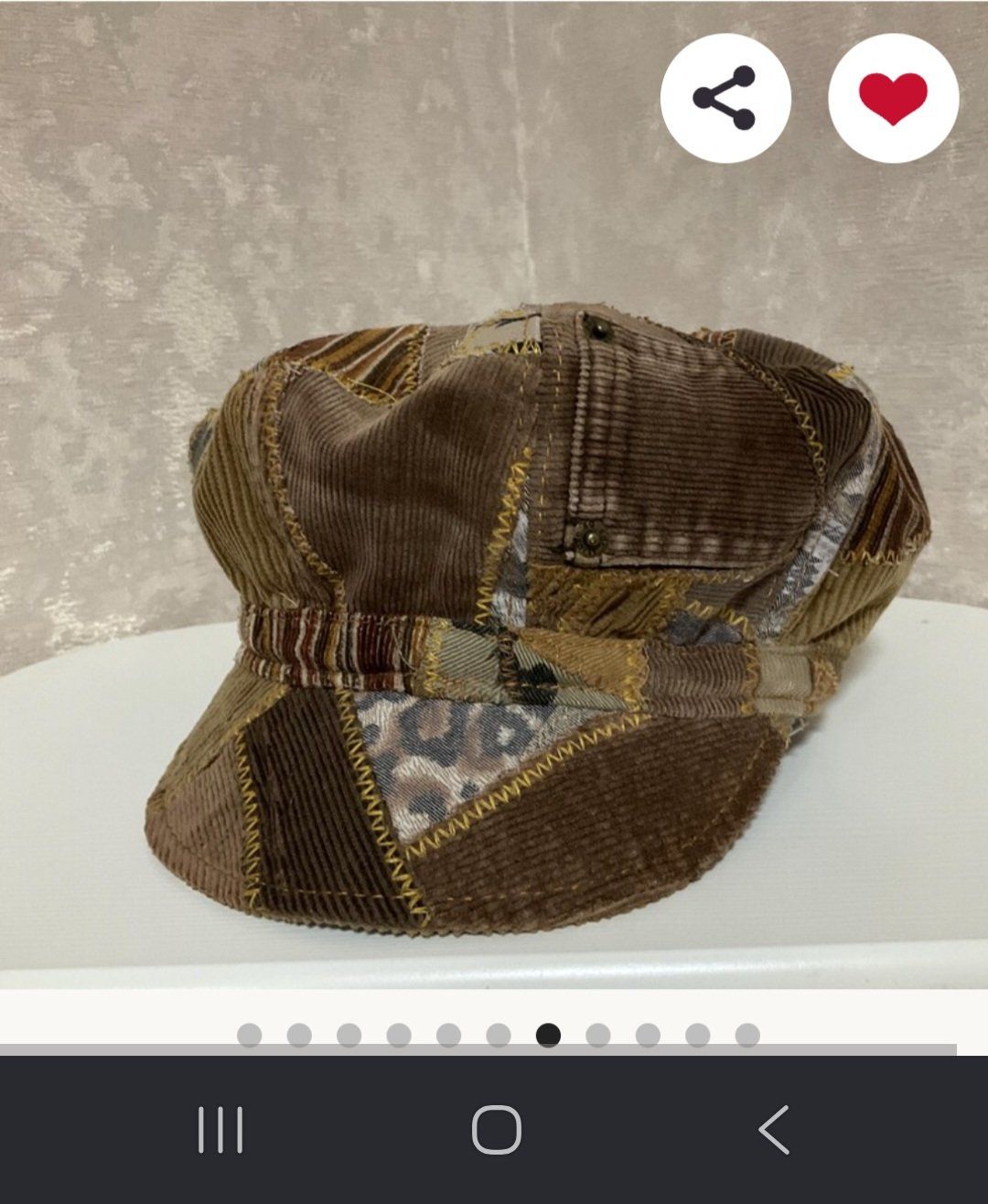 Copricapi, berretti & cappellini: Unikat handmade boho vintage mütze – Nuovo (secondo la descrizione) da horn venduto da CherryCrow 3