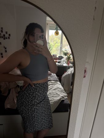 Pattern Medi Skirt