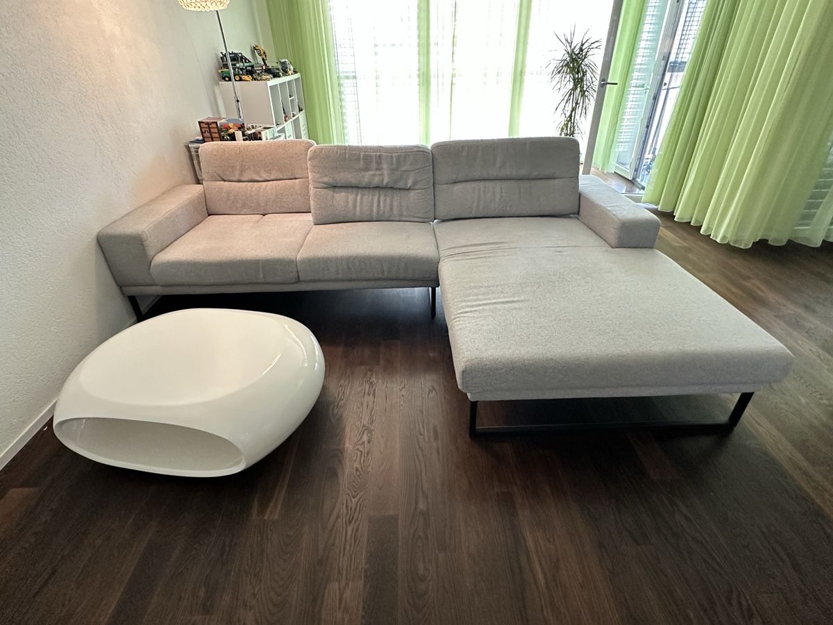 Divani: Ecksofa, Stoff hellgrau, von Möbel Pfister – Usato da Unterengstringen venduto da Gargamela7 1