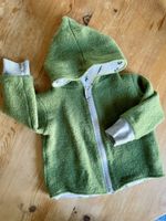 Herzige handmade Wollwalk Jacke Gr. 80/86