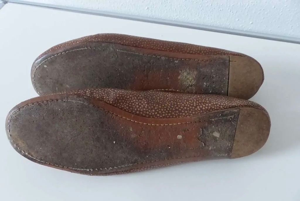 Alaia Damenschuhe: Alaia Ballerina Gr. 38.5, braun – Gebraucht aus Triesen von atos87 5