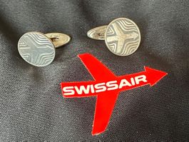 Swissair 1960,s Cufflinks Manschettenknöpfe