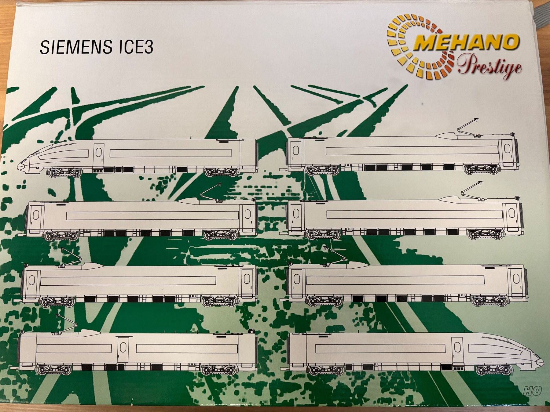 Mehano Modelleisenbahnen: Mehano Prestige ICE3 Triebzug 8-teilig – Neu (gemäss Beschreibung) aus Rothenburg von Vanzonk 2