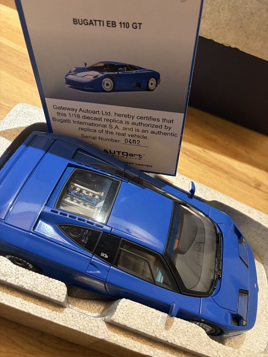 Autoart Modellini d'auto: Autoart Bugatti EB110 GT – Nuovo (secondo la descrizione) da Develier venduto da tia_kj9p 2