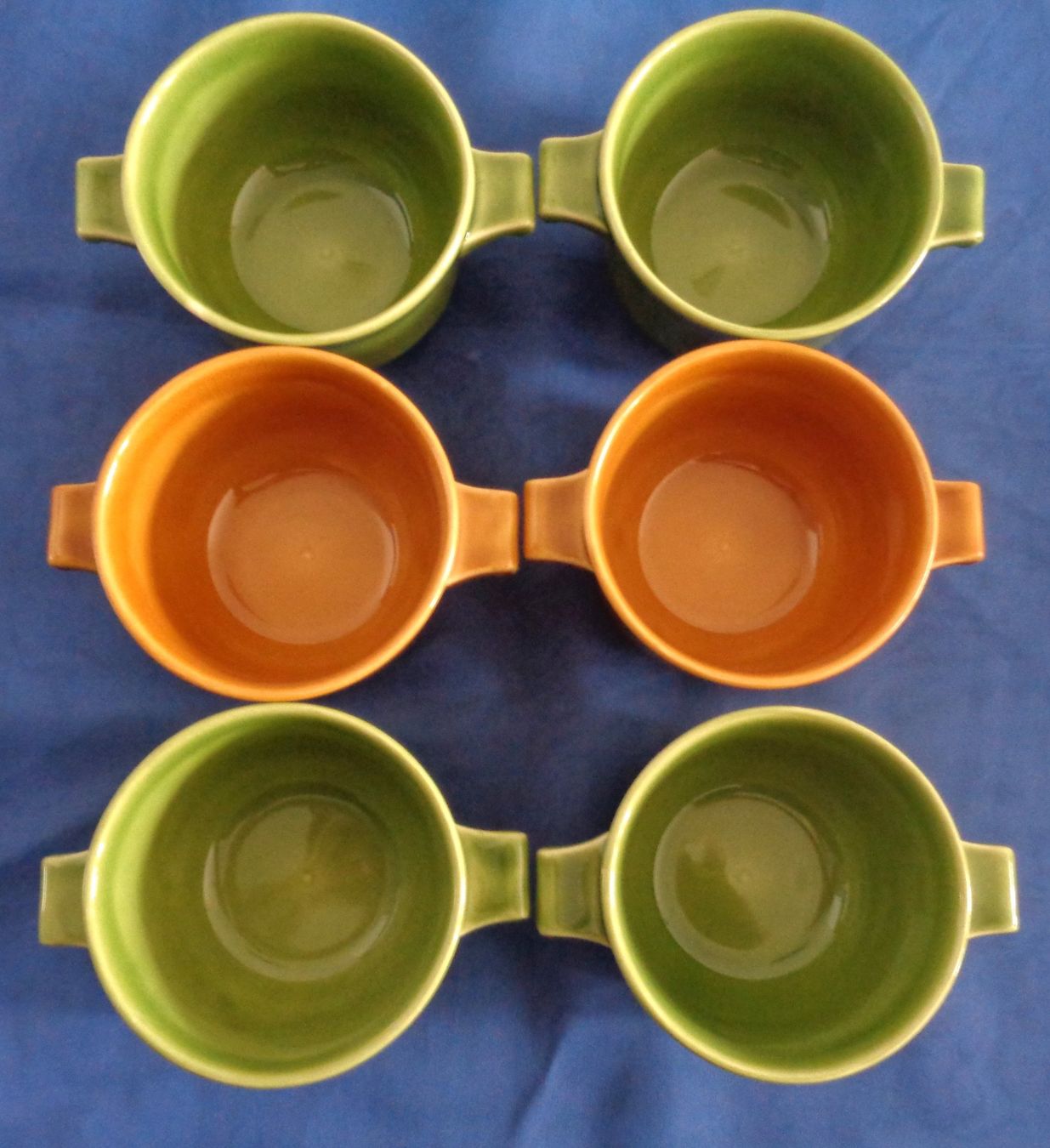 Set di piatti: SUPPENTASSEN UND U-TELLER 12 PC 2 FARBIG – Usato da Lausanne venduto da kiliman73 3