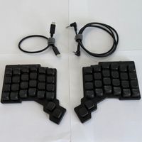 ZSA Voyager low-profile split ergonomic keyboard, Trackball