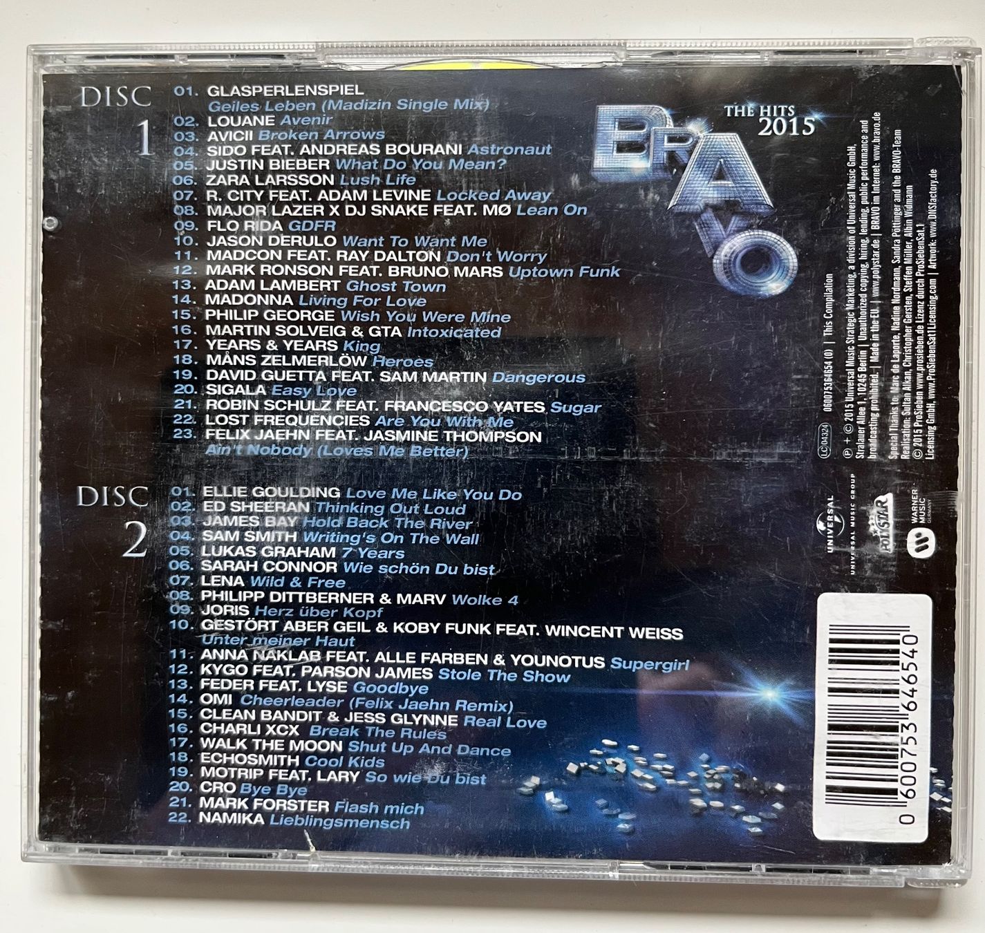 CD: CD - Bravo Hits 2015 – Usato da Niederuzwil venduto da Mala 1