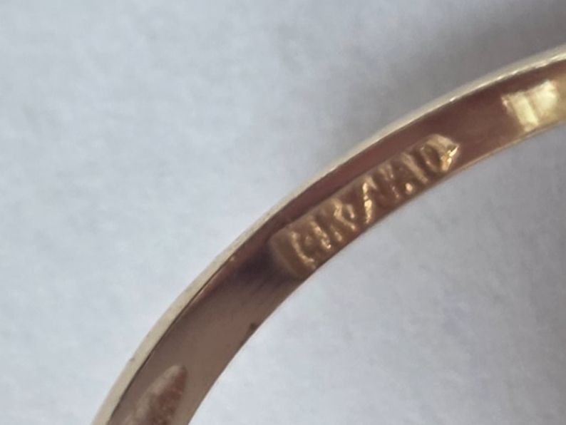 Anelli: 585 Gold Ring + Rubinen & Diamanten – Usato da Binningen venduto da lieblingsstyle 4