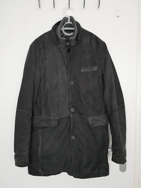 Jacken: Wildlederjacke, Grösse S, Schwarz – Gebraucht aus Niederwangen BE von Benny.7