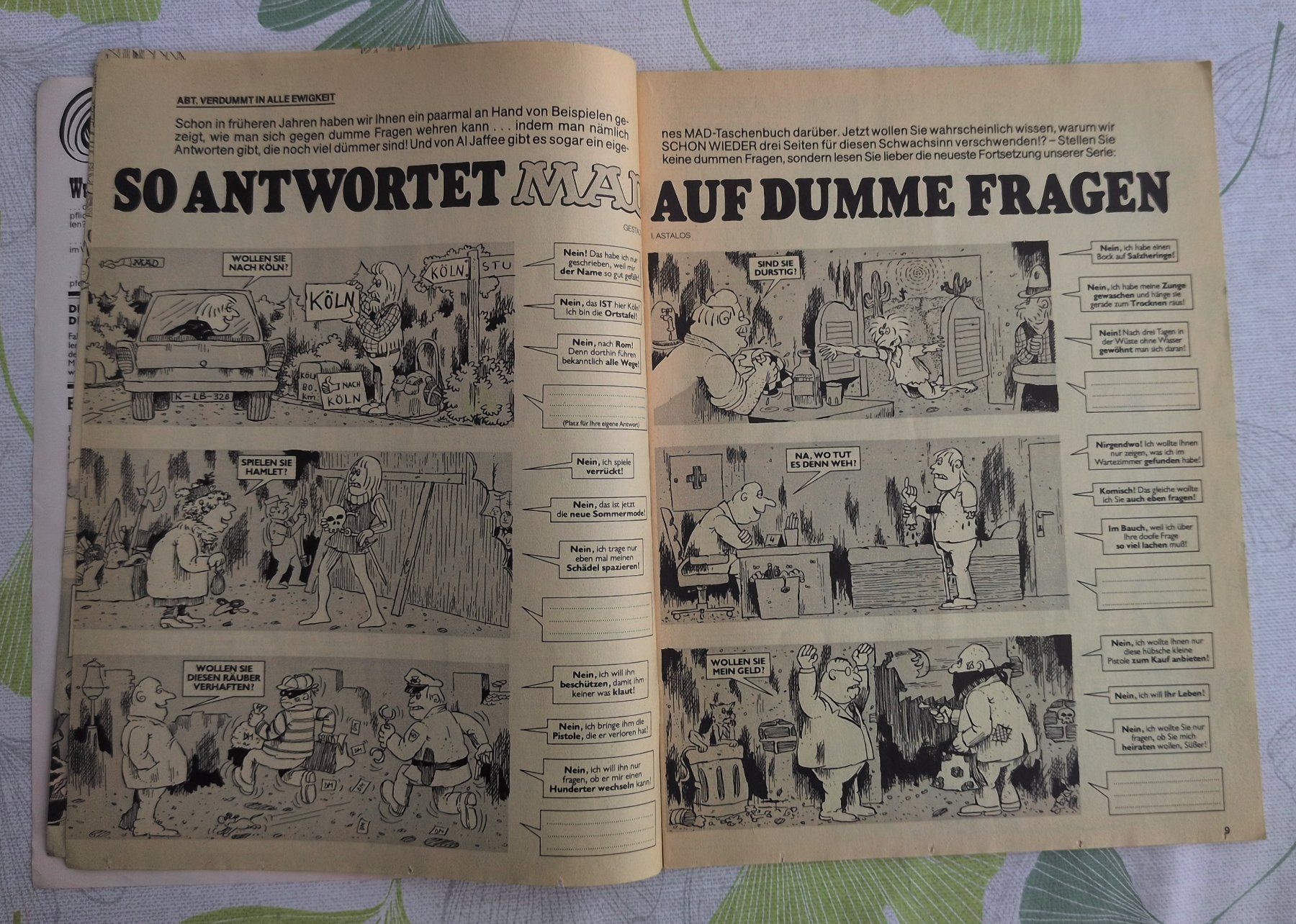 Fumetti: MAD Heft Nr. 94 – Usato da Ottikon venduto da sobsale 1