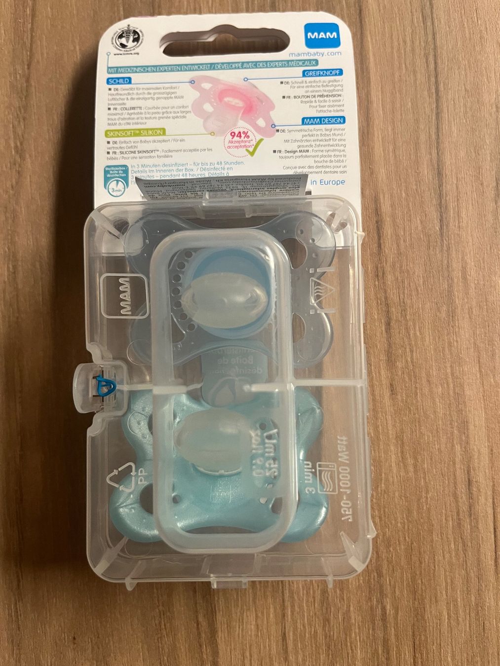 Mam Succhiotti & catenelle porta ciuccio: MAM Nuggi - Originalverpackt – Nuovo e nell'imballaggio originale da Embrach venduto da Laura2386 1