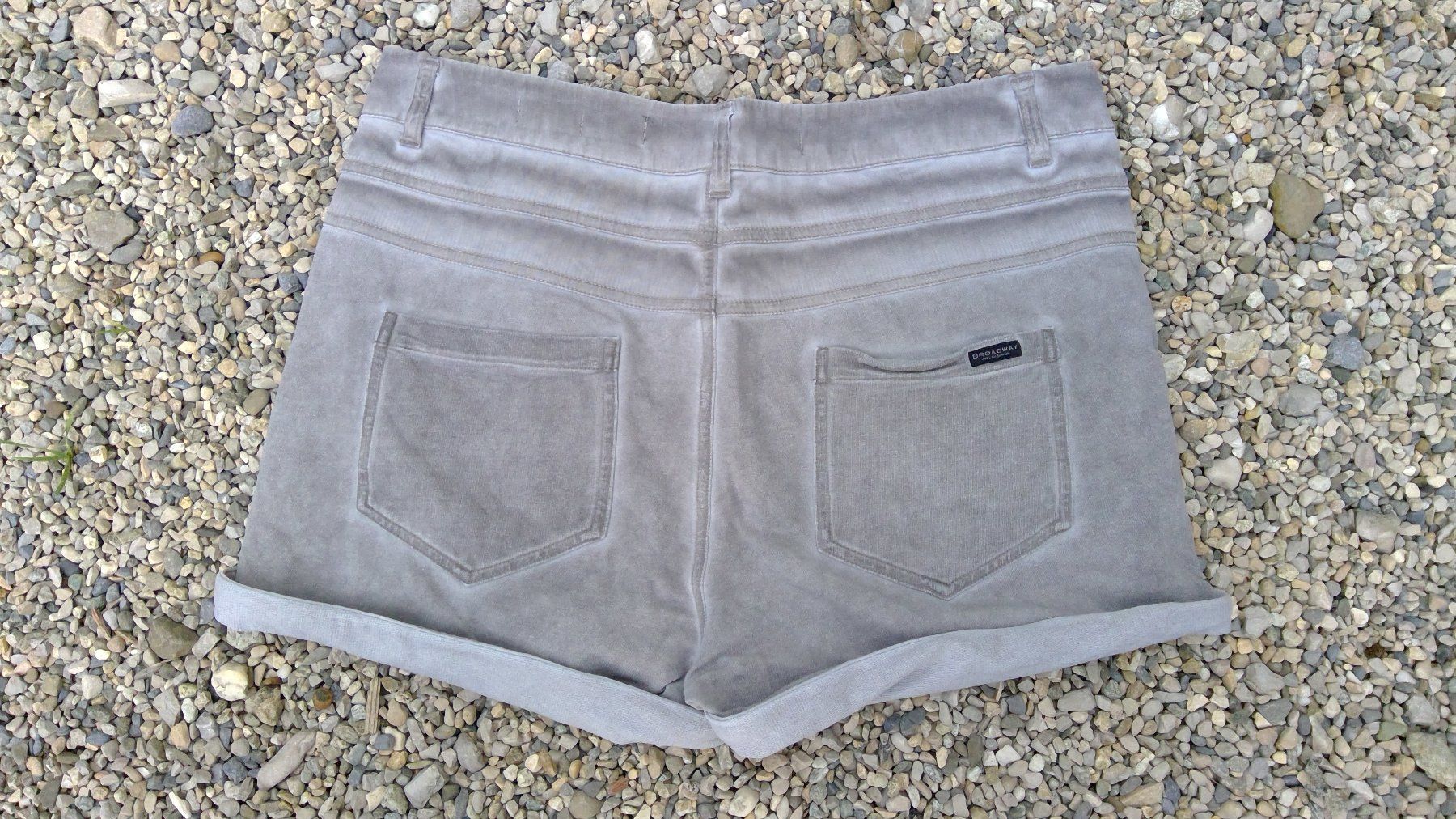 Hosen: Short praline BROADWAY, taille M, 4x poches, coton – Neu (gemäss Beschreibung) aus Agiez von chouchanelle 3