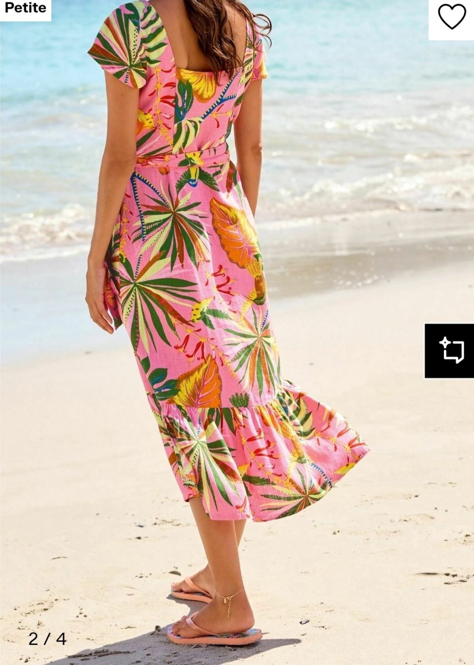 Vestiti: Sommerkleid mit Leinen 36/38 – Usato da Hagendorn venduto da happyclothing 9