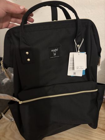 Rucksack anello schwarz Damen Neuwertig