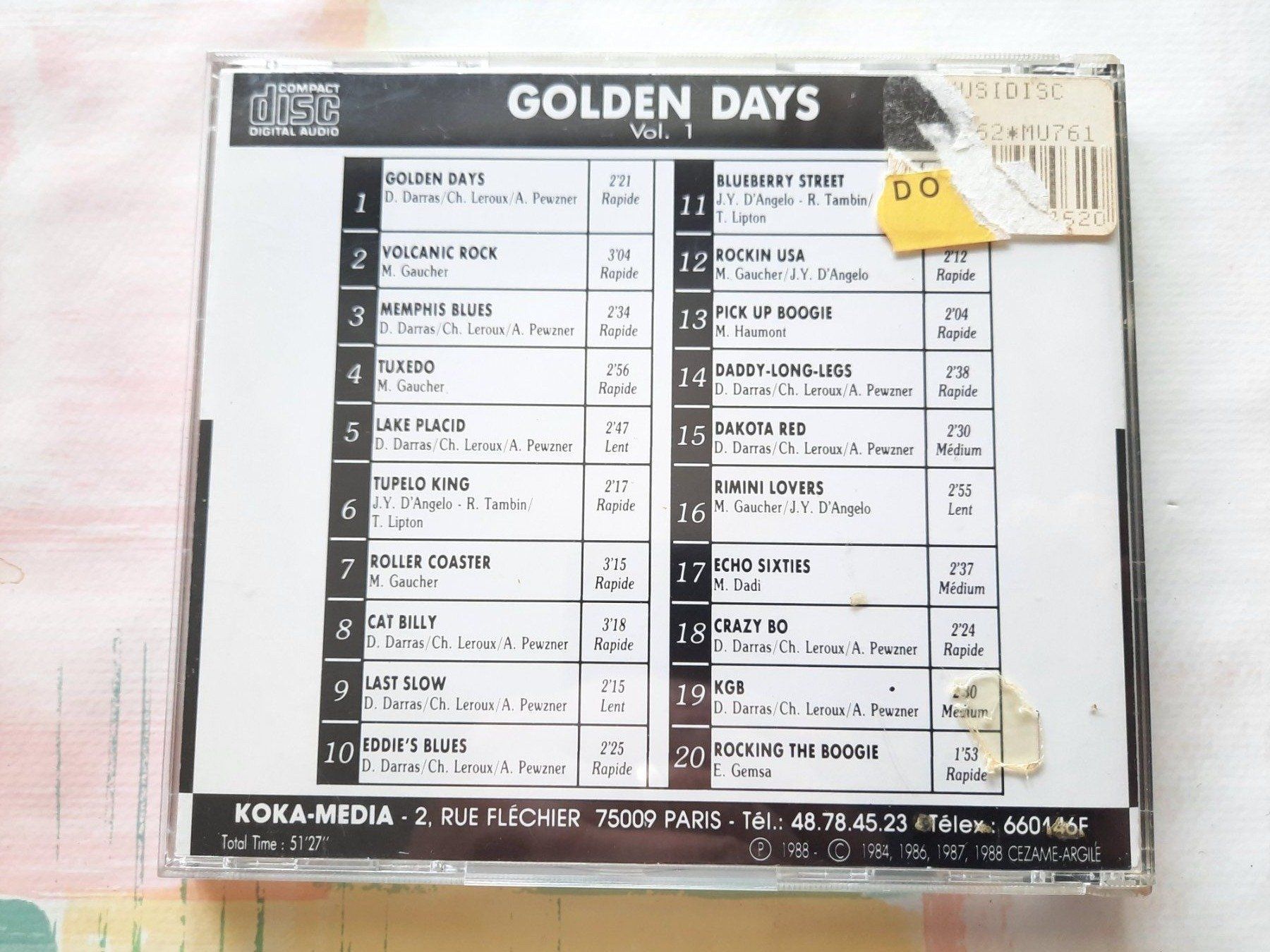 CD: CD Koka Media Golden Days Volume 1 – Usato da Pully venduto da bro_n52j 1