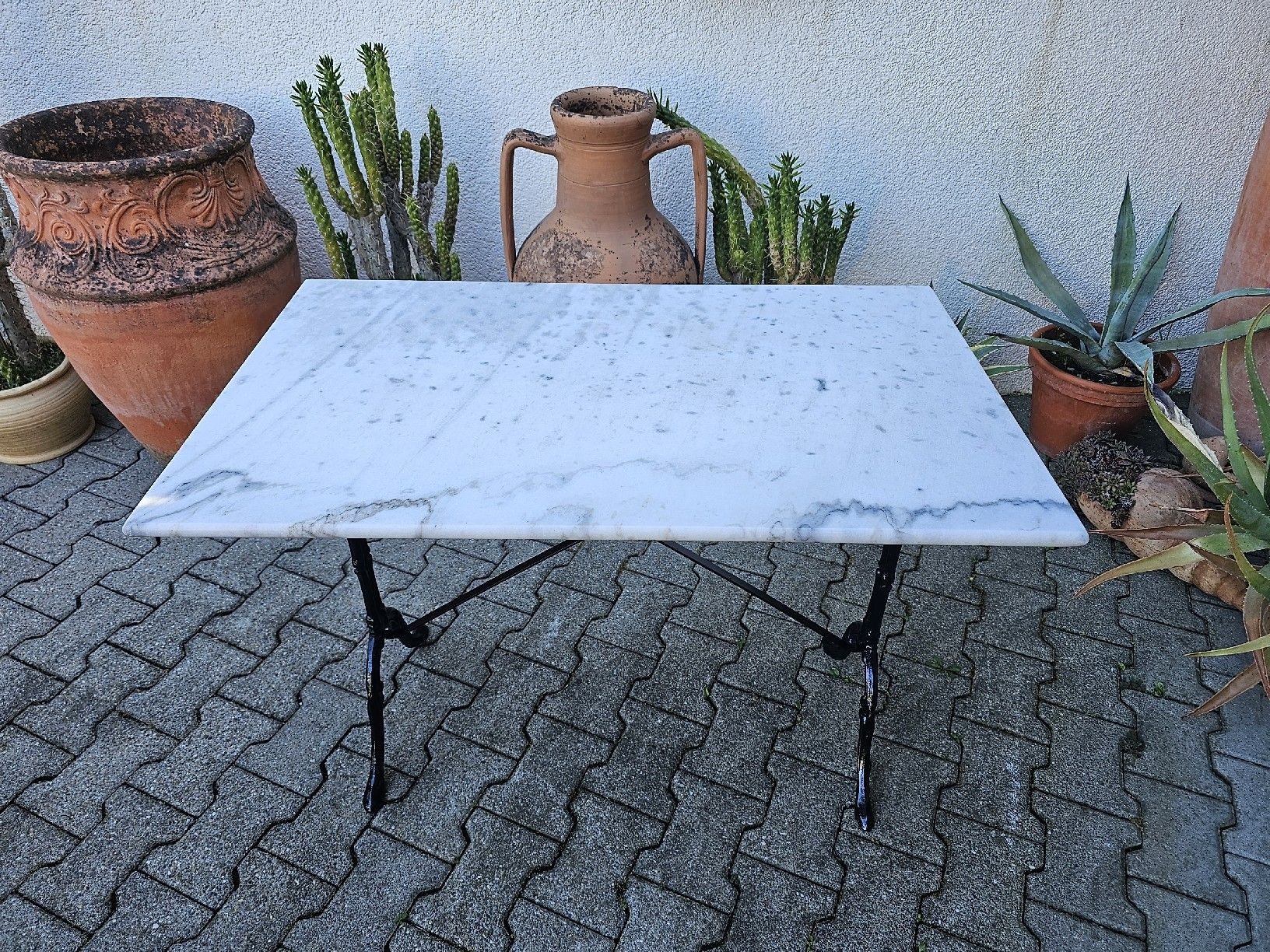 Tables: Marmortisch Gartentisch Bistrotisch – D'occasion à Villnachern par hasta08