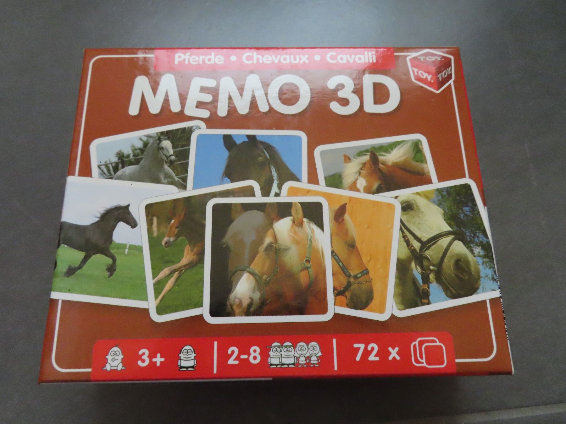 Giochi: 3D Memory Pferde +++wie neu+++ – Nuovo (secondo la descrizione) da Wallenried venduto da Asyano 1