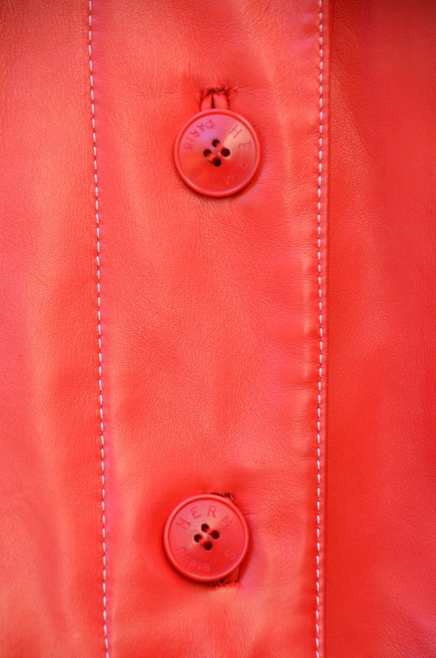 Hermès Jacken: Hermès Lederjacke / veste en cuir .38 – Gebraucht aus Collonges von Auganien 4