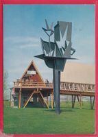 EXPO 1964 LAUSANNE, 22.6.1964, SKULPTURE DE WERNER WITSCHI