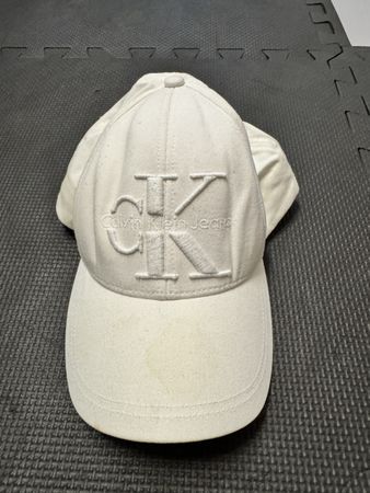 Calvin Klein Jeans CK Cap – Creme/Off-White – verstellbar